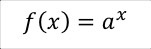 f(x)=a hoch